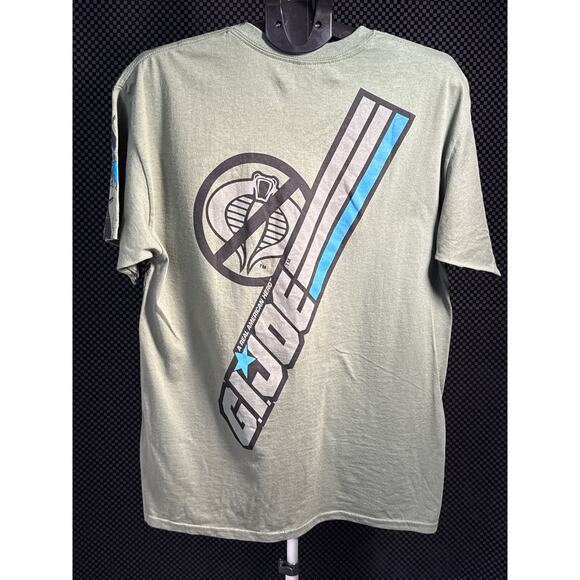 Hasbro G.I. Joe T-Shirt, 2011 AOP front, Size Large - Picture 3 of 3